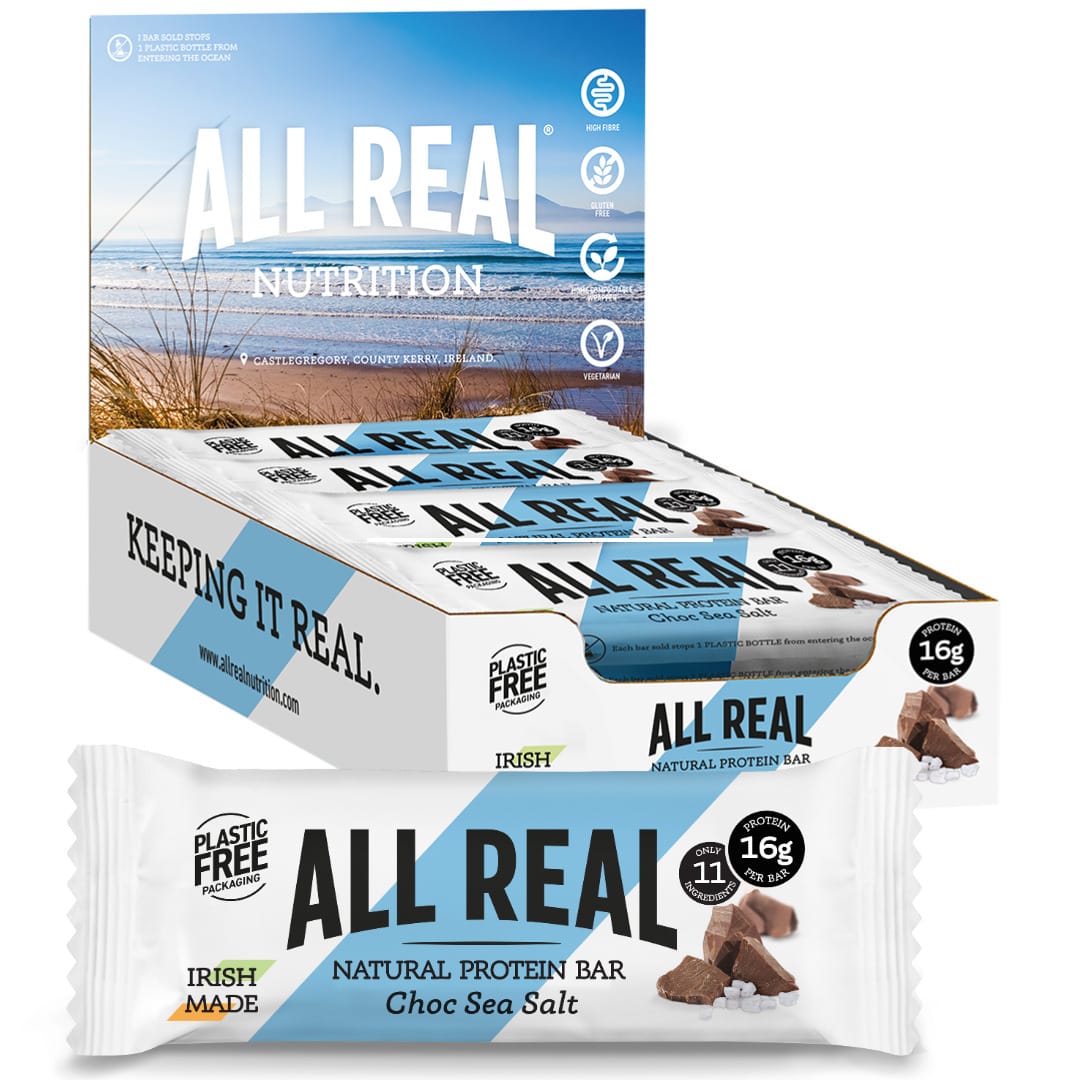 All Real Chocolate Sea Salt Natural Protein Bar 50g