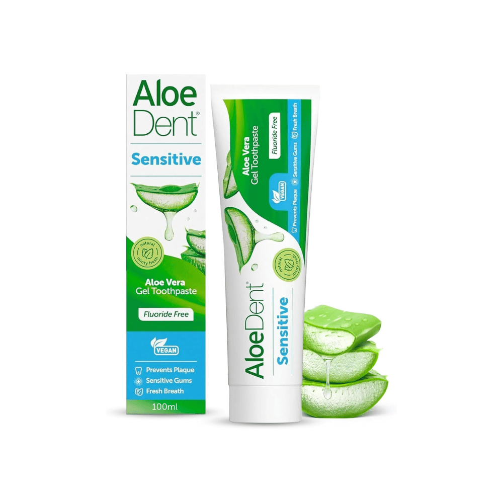 Aloe Dent Sensitive Fluoride-Free Toothpaste 100ml