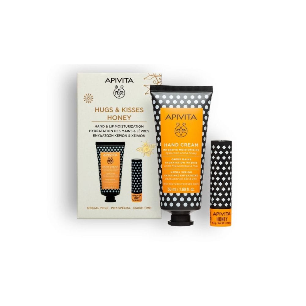 Apivita Hugs & Kisses Honey | Hand & Lip Gift