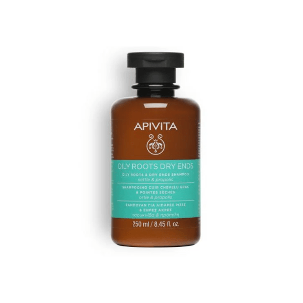 Apivita Oily Roots & Dry Ends Shampoo 250ml