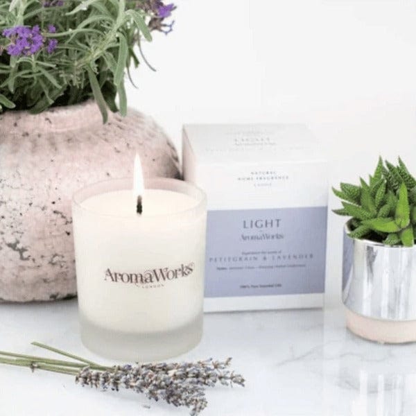 AromaWorks Petitgrain & Lavender Candle