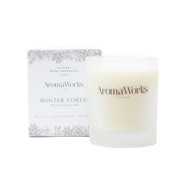 AromaWorks Winter Forest Candle
