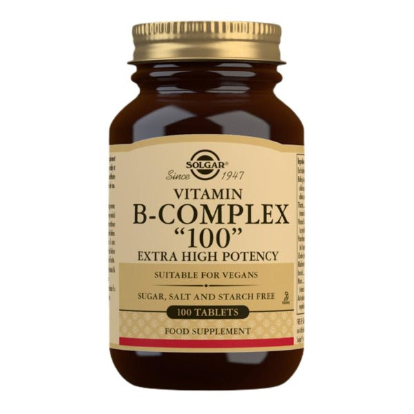 Solgar Vitamin B-Complex ''100'' 100 Tablets - Down To Earth Healthfood ...