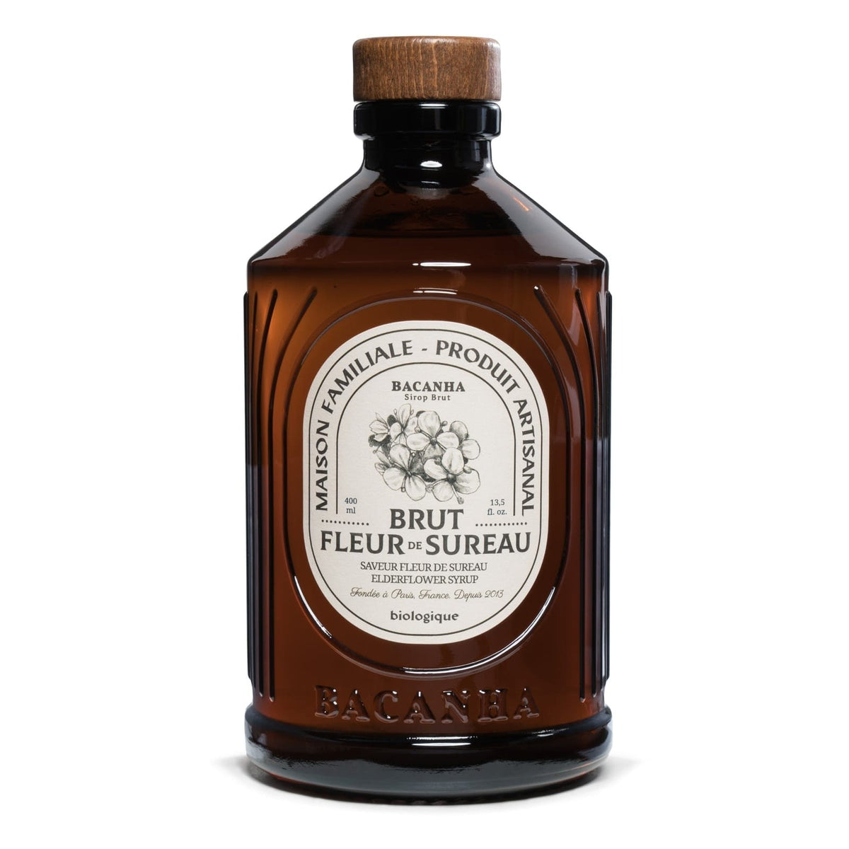 Bacanha Brut Elderflower Syrup 400ml