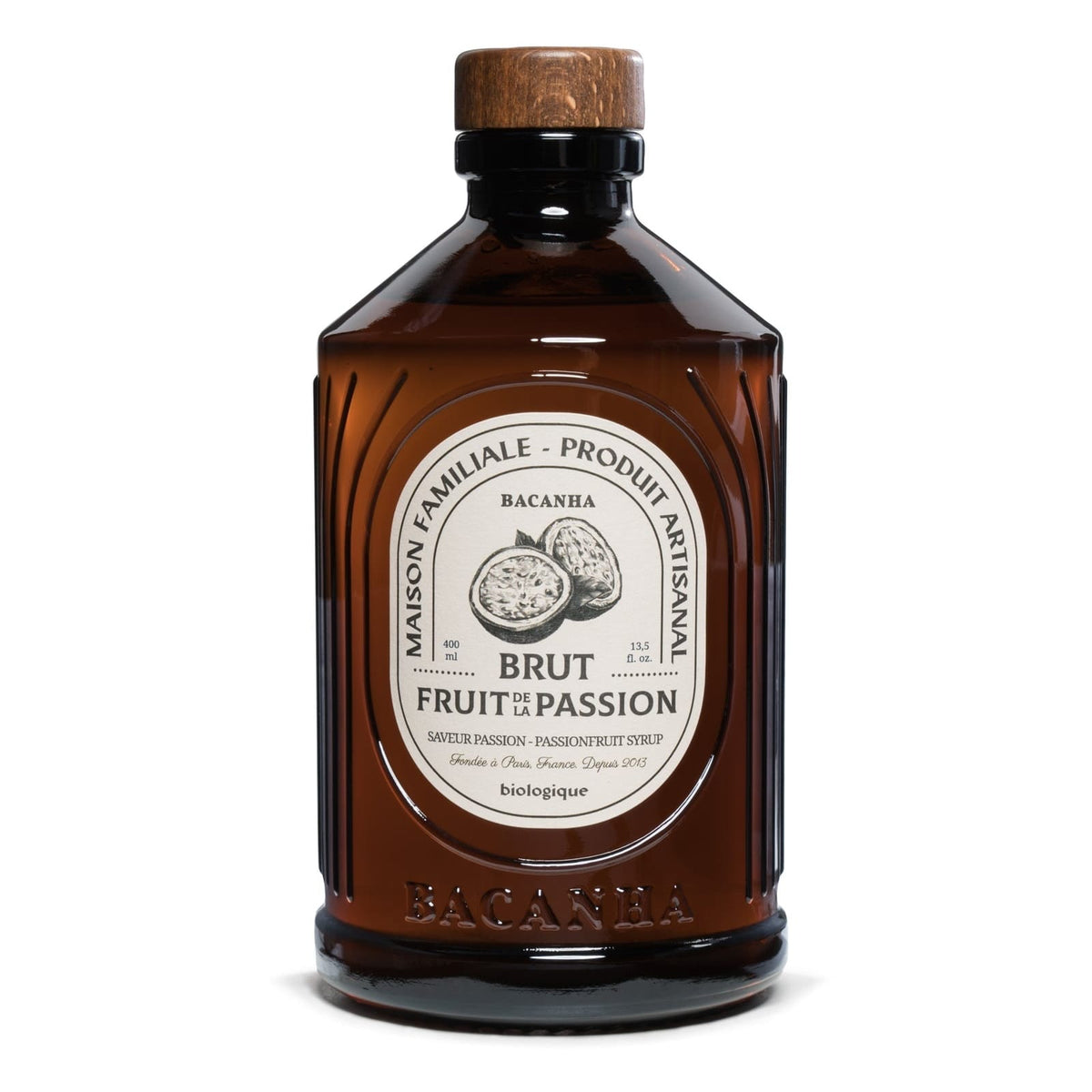 Bacanha Brut Passion Fruit Syrup 400ml