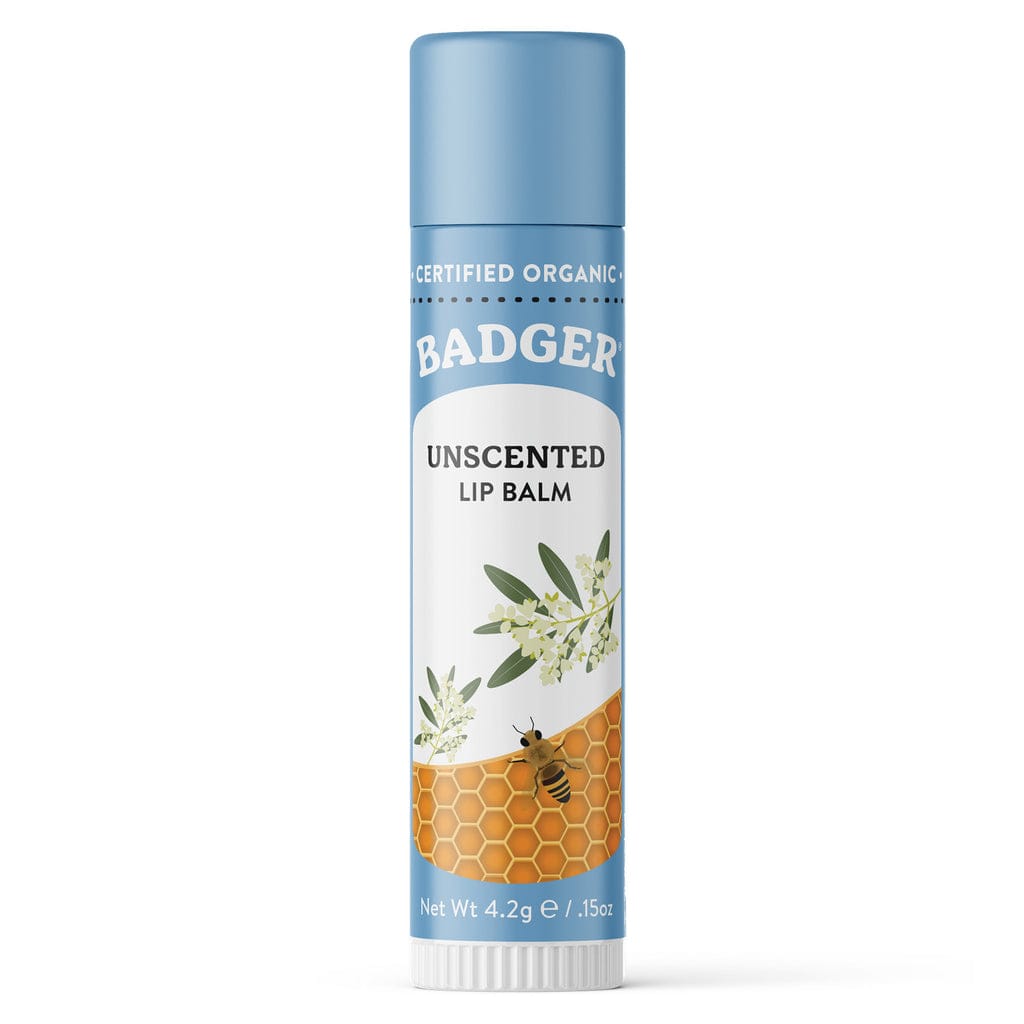 Badger Balm Organic Classic Lip Balm | Unscented
