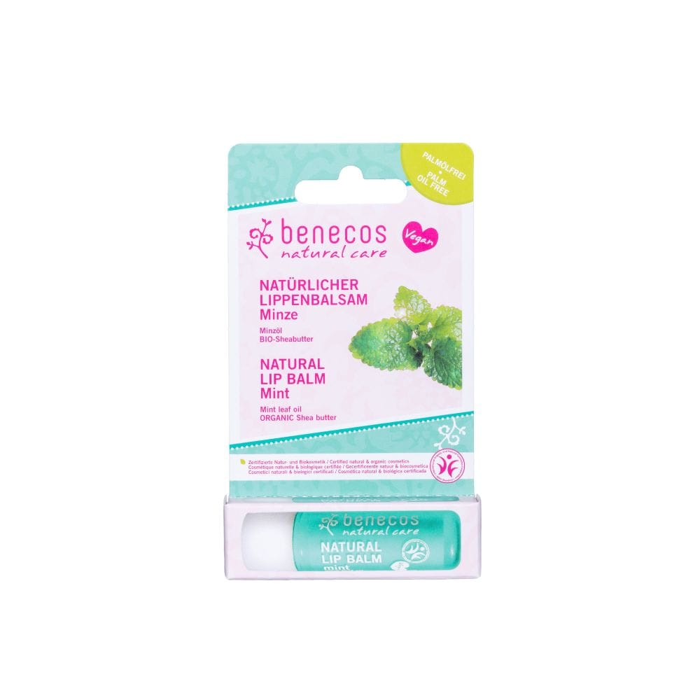 Benecos Vegan Lip Balm Mint 4.8g