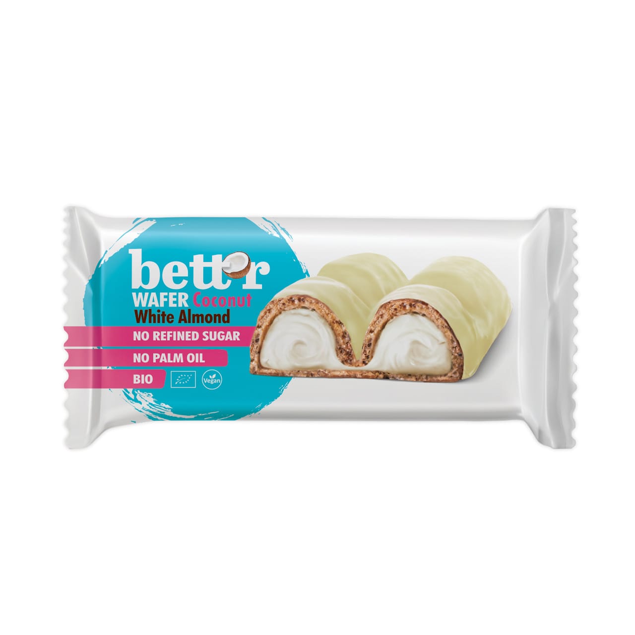 Bett'r Vegan Wafer Bar Coconut Cream