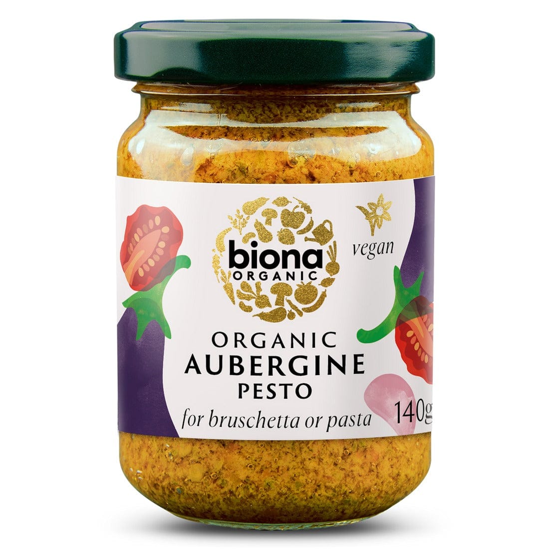 Biona Organic Aubergine Pesto 140g