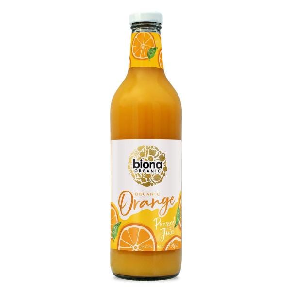 Biona Organic Fresh Pressed Orange Juice 750ml