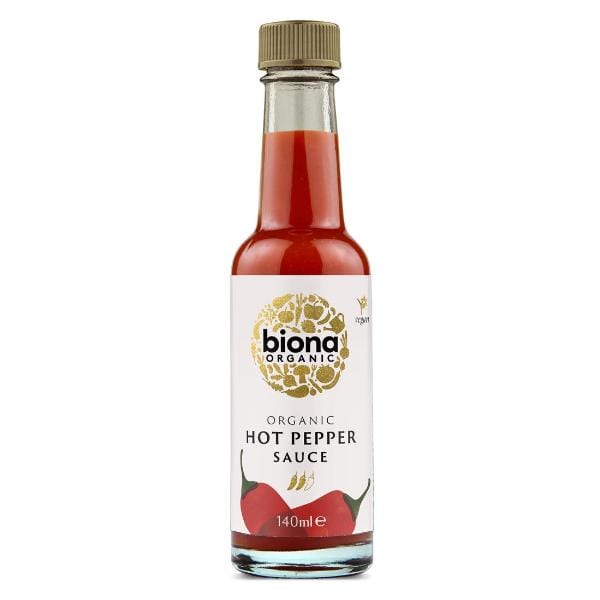 Biona Organic Hot Pepper Sauce 140ml