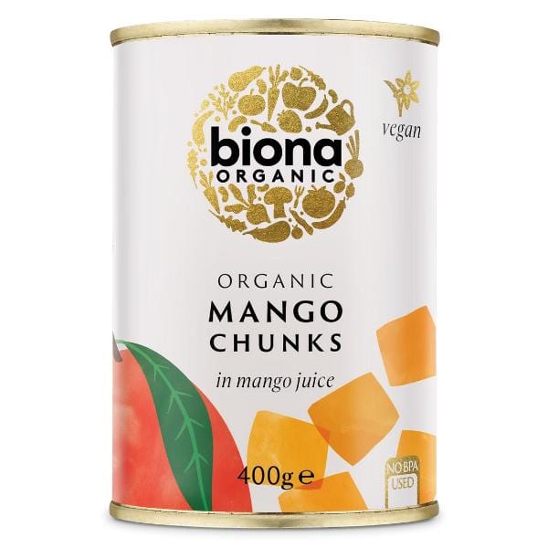 Biona Organic Mango Chunks 400g
