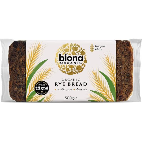 Biona Organic Rye Bread 500g