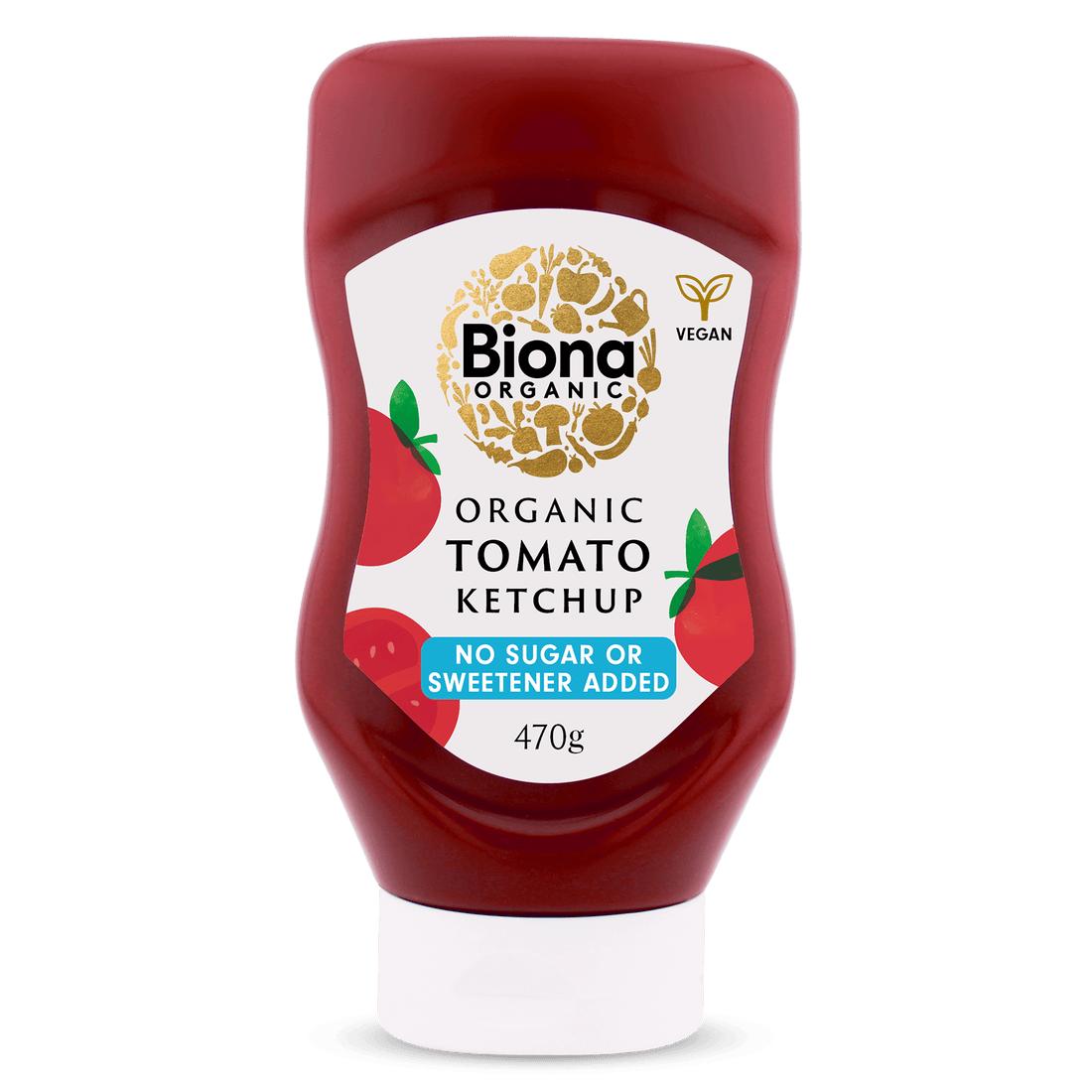 Biona Organic Tomato Ketchup No Added Sugar 470g