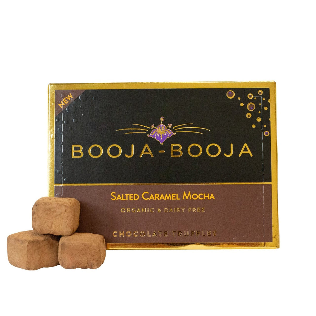 Booja Booja Vegan Salted Caramel Mocha Truffles 92g