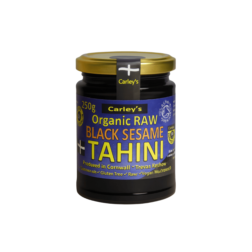 Carley's Organic Raw Black Sesame Tahini 250g
