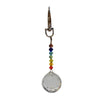 Chakra Glass Key Ring