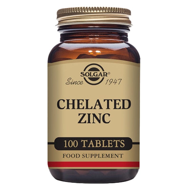 Solgar Chelated Zinc 100 Tabs