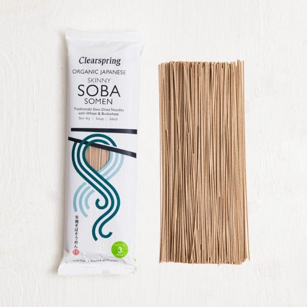 Clearspring Organic Japanese Skinny Soba Somen Noodles 200g