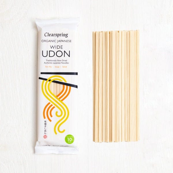 Clearspring Organic Japanese Wide Udon Noodles 200g