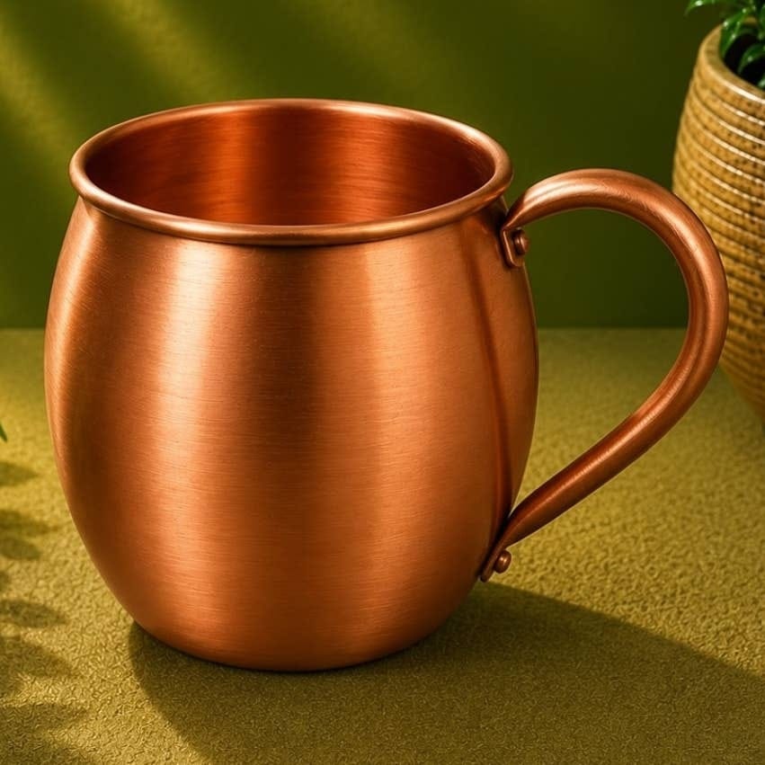 Copper Mug Matte Polished  450 ml