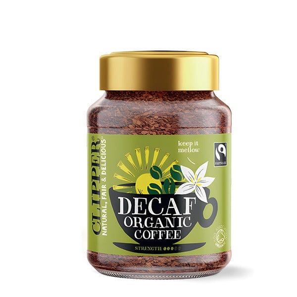 Clipper Fairtrade Organic Instant Decaf Coffee 100g