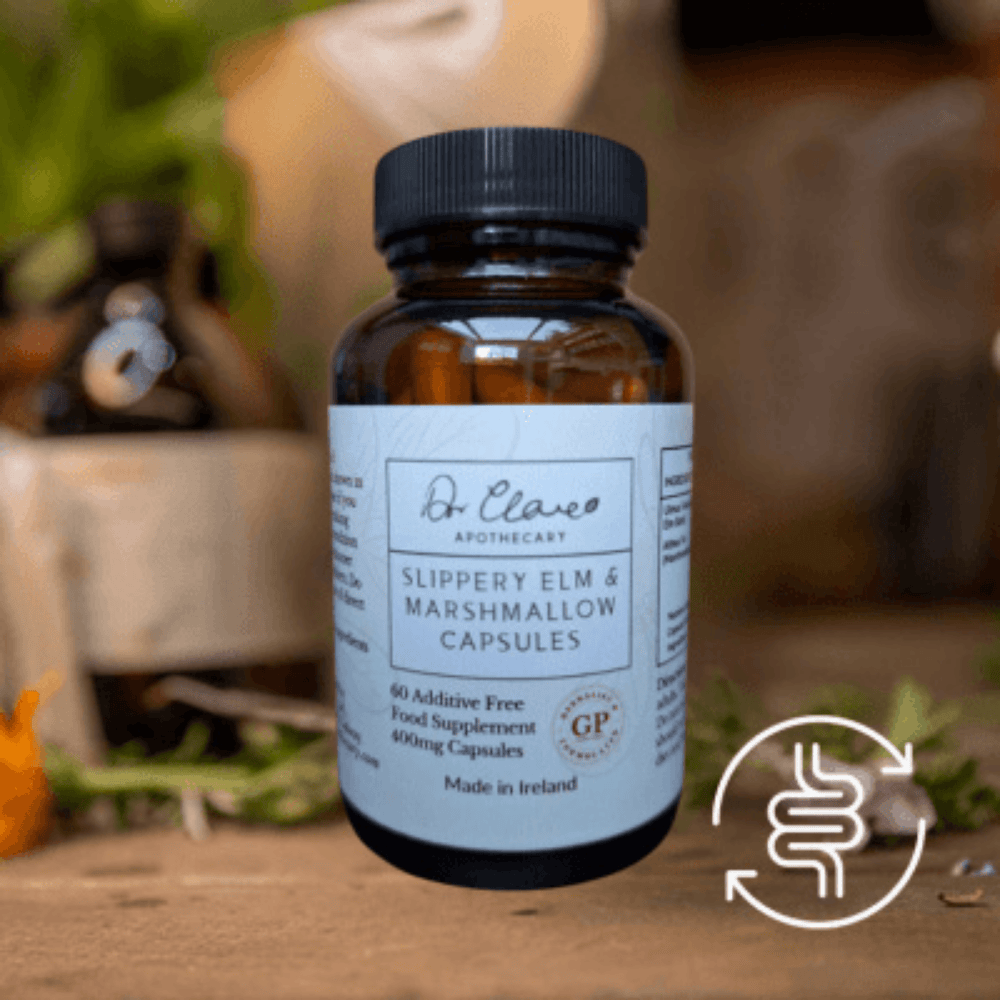 Dr Clare Slippery Elm & Marshmallow 60 Capsules