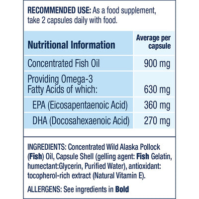 Wiley's Finest Easy Swallow Minis Fish Oil Softgels