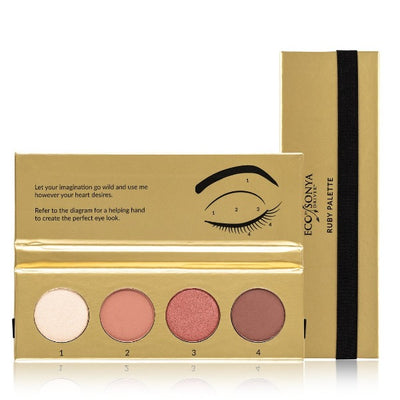 Eco By Sonya Vegan Ruby Eye Shadow Palette