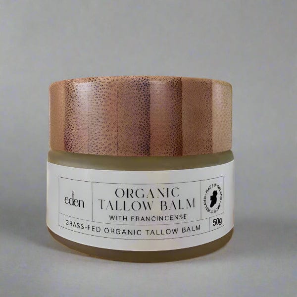 Eden Organic grassfed-tallow-balm with frankincense