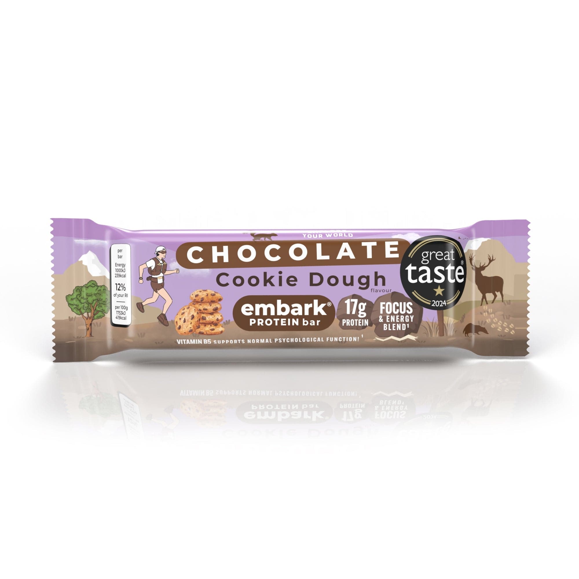 Embark Chocolate Cookie Dough Protein Bar 57g