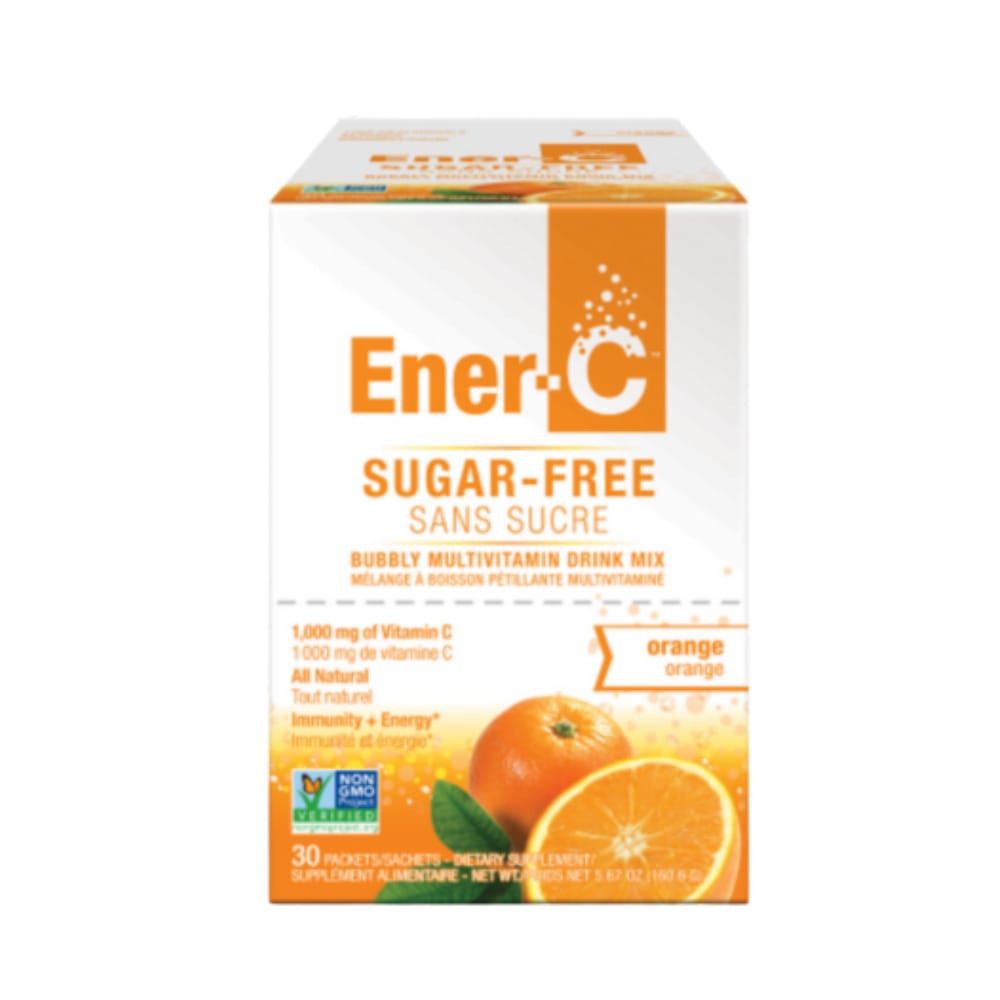 Ener-C Sugar-Free 1000mg Vitamin C + Vitamins & Minerals 30 Sachets Orange