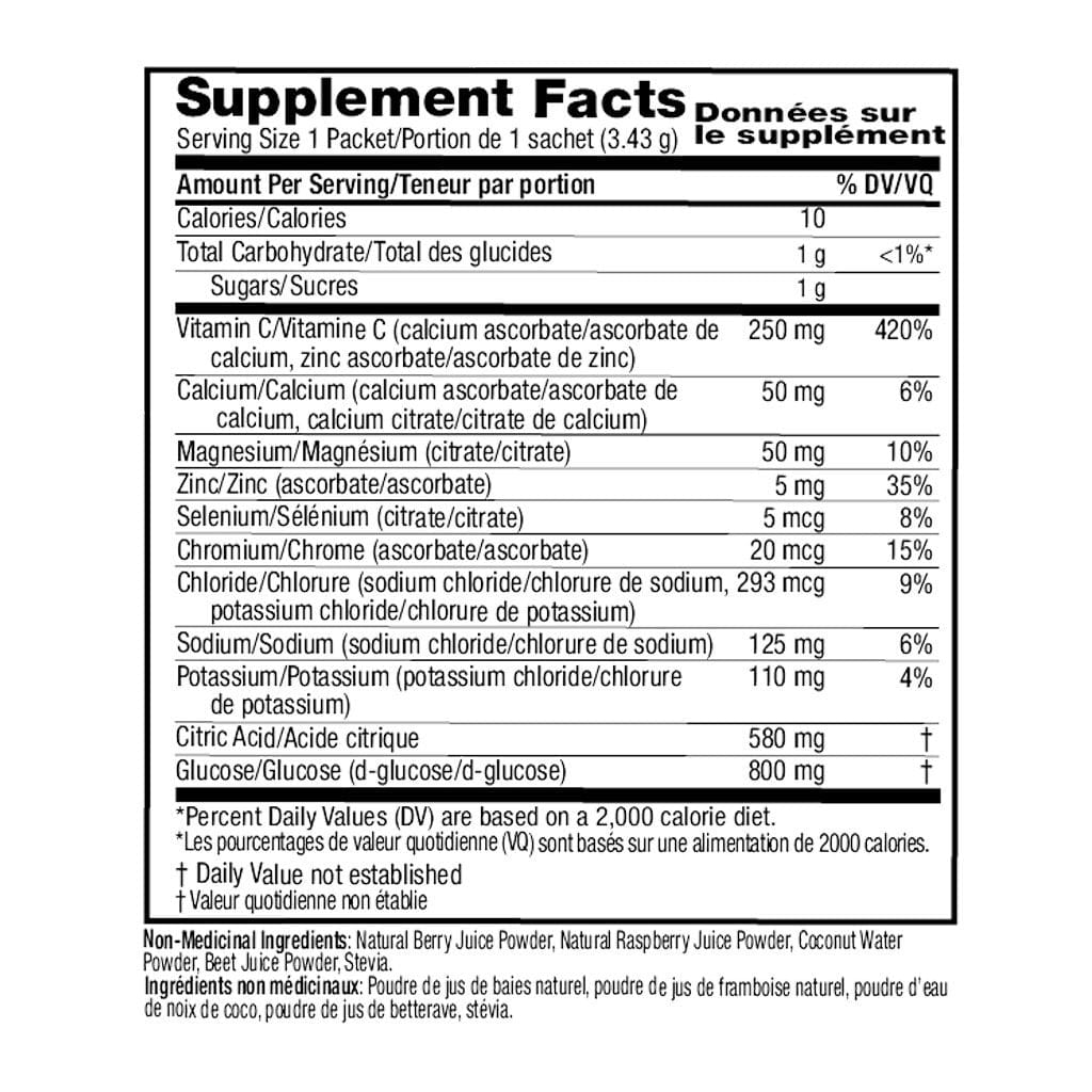 Ener-IV+ Electrolyte Sport 12 Sachets
