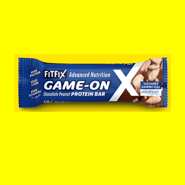 FitFix Game-On Chocolate Peanut Protein Bar 60g