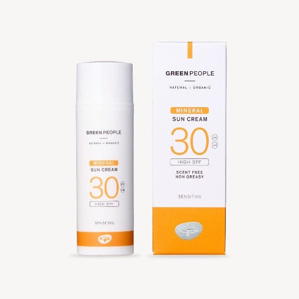 Green People Organic Scent-Free Mineral Sun Cream SPF30 50ml