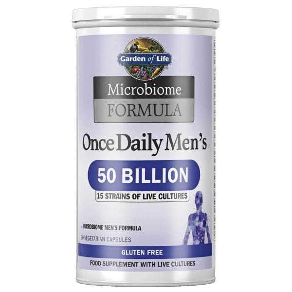 Garden Of Life Microbiome Once Daily Men's 50 Billion 30 Caps