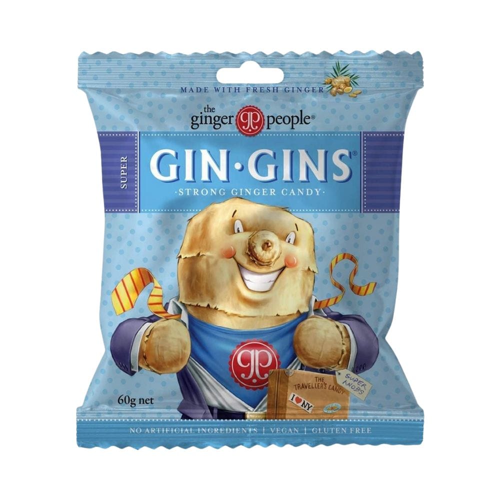 Ginger People Gin Gins Super Strong Ginger Candy 60g