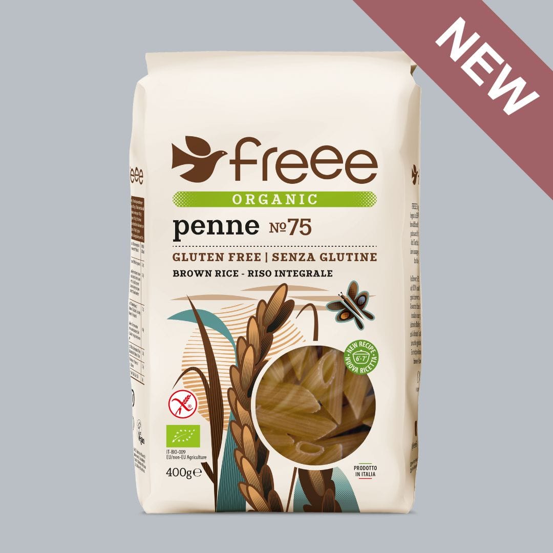 Doves Farm Organic Gluten-Free Brown Rice Pasta Penne 400g