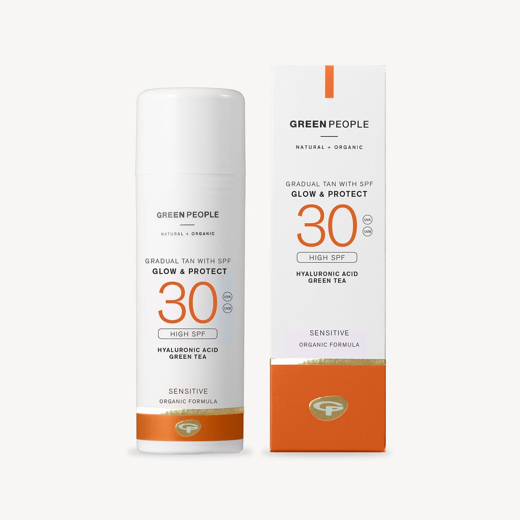 Green People Glow & Protect SPF30 Gradual Tan 150ml