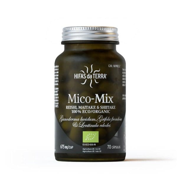 Hifas Da Terra Mico Mix (Shiitake, Reishi and Maitake) 70 Caps