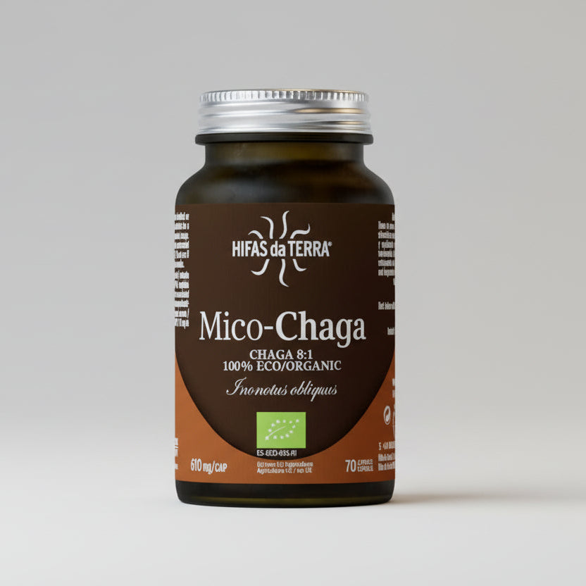 Hifas Da Terra Organic Mico Chaga 70 Caps