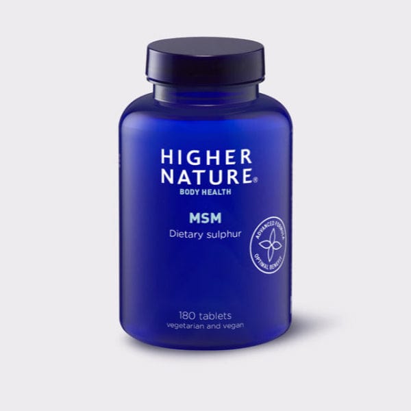 Higher Nature MSM 1000mg 180 Tabs