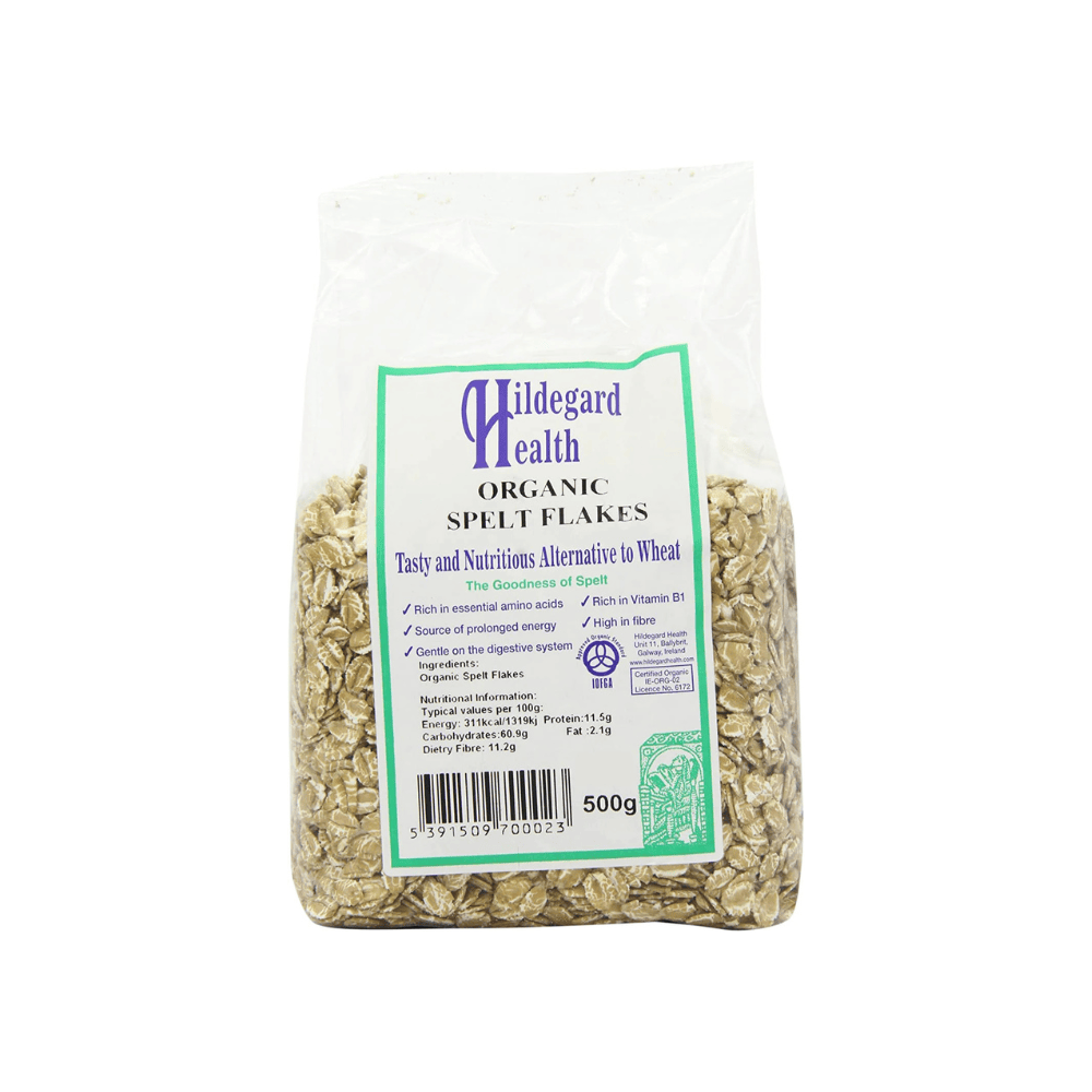 Hildegard Health Organic Spelt Flakes 500g