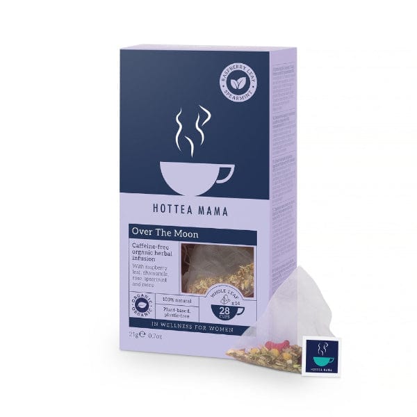 HotTea Mama Organic Over The Moon | Period Support Tea 28 Cups