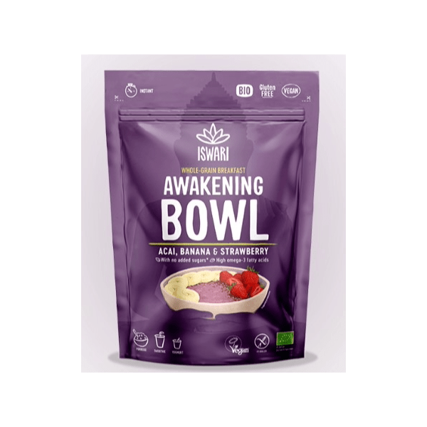 Iswari Gluten-Free Awakening Bowl Acai, Banana & Strawberry 360g