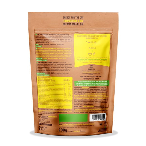 Iswari Organic Functional Coffee Extreme Vitality 200g