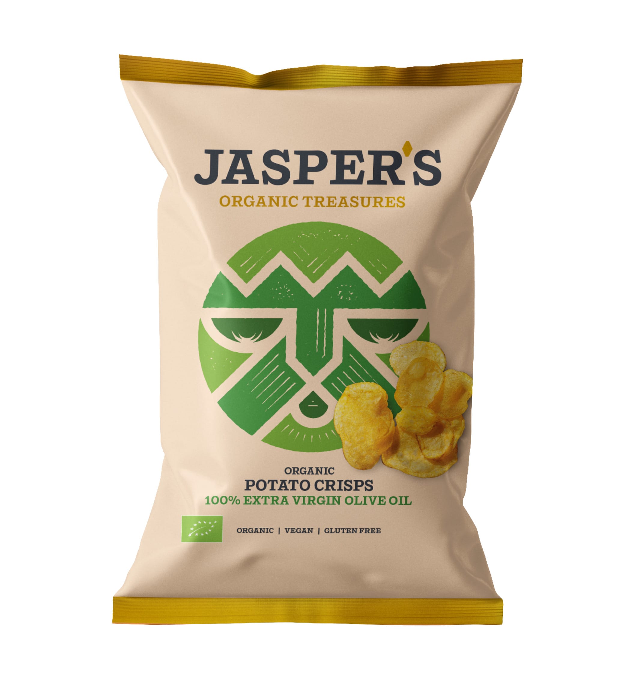 Jasper's Organic Olive Oil Crisps 100g
