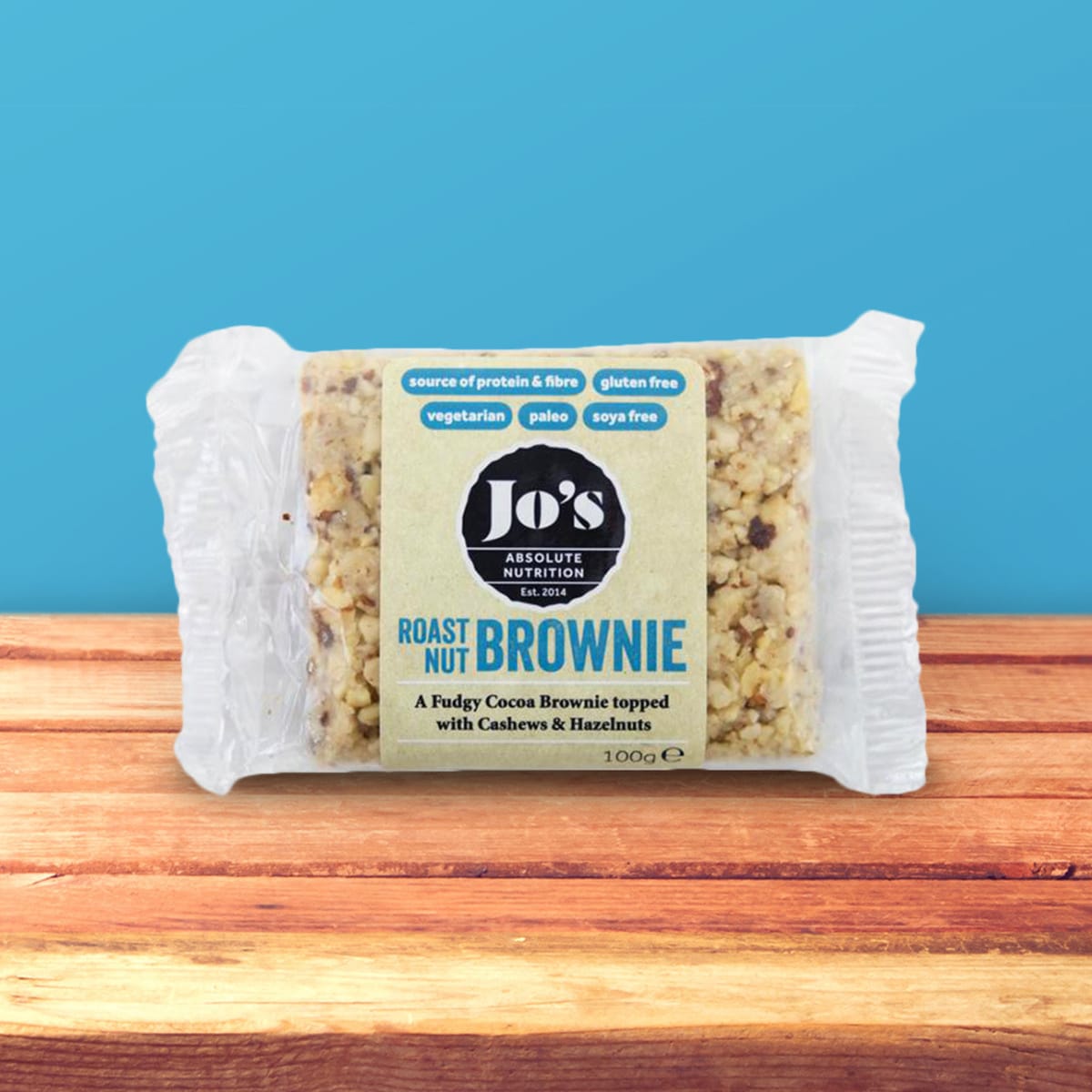 Jo's Roast Nut Brownie 80g