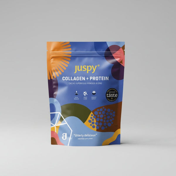 Juspy’s Collagen & Cacao Protein Blend | Chocolate Superfood Protein