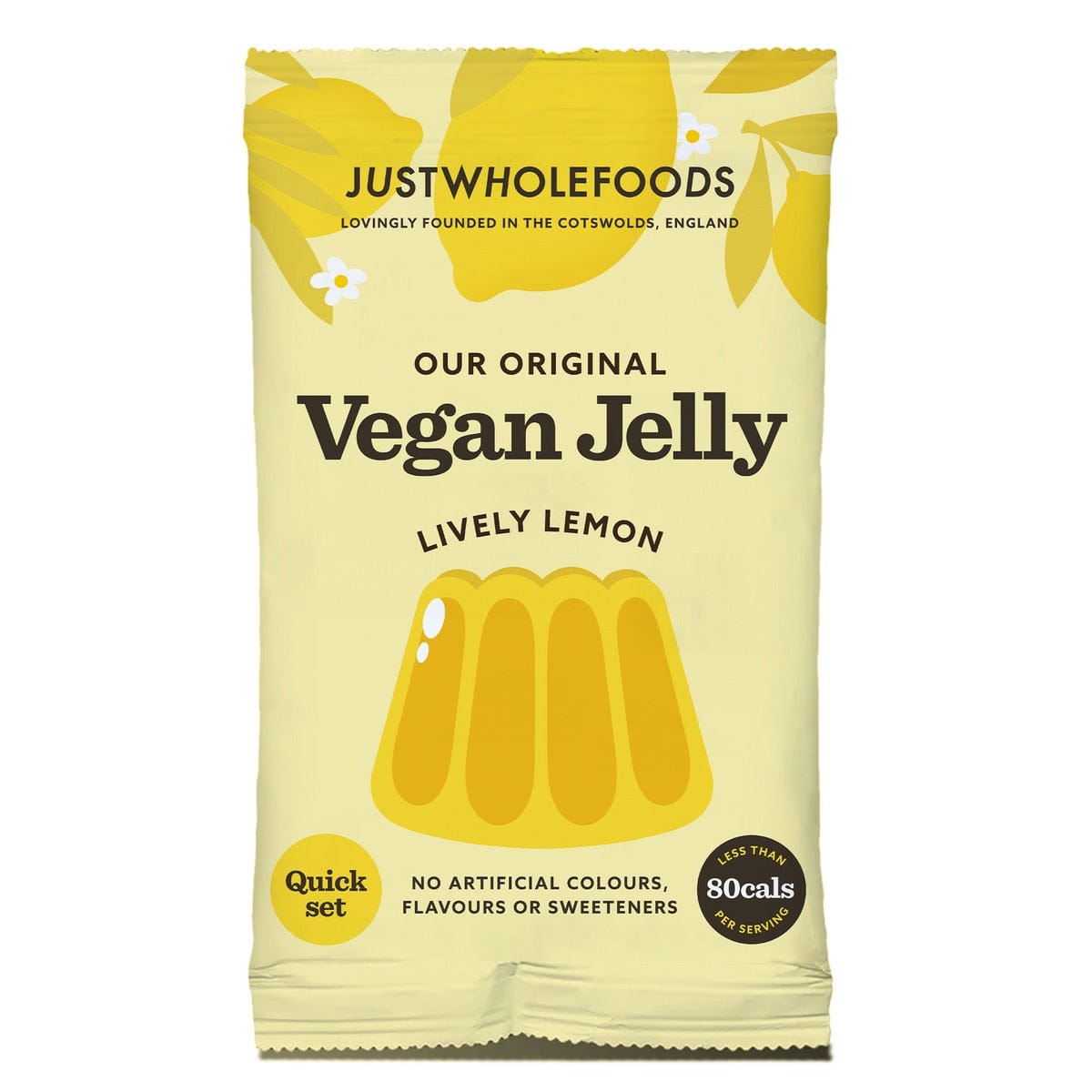 Just Wholefoods Vegan Lemon Jelly 85g